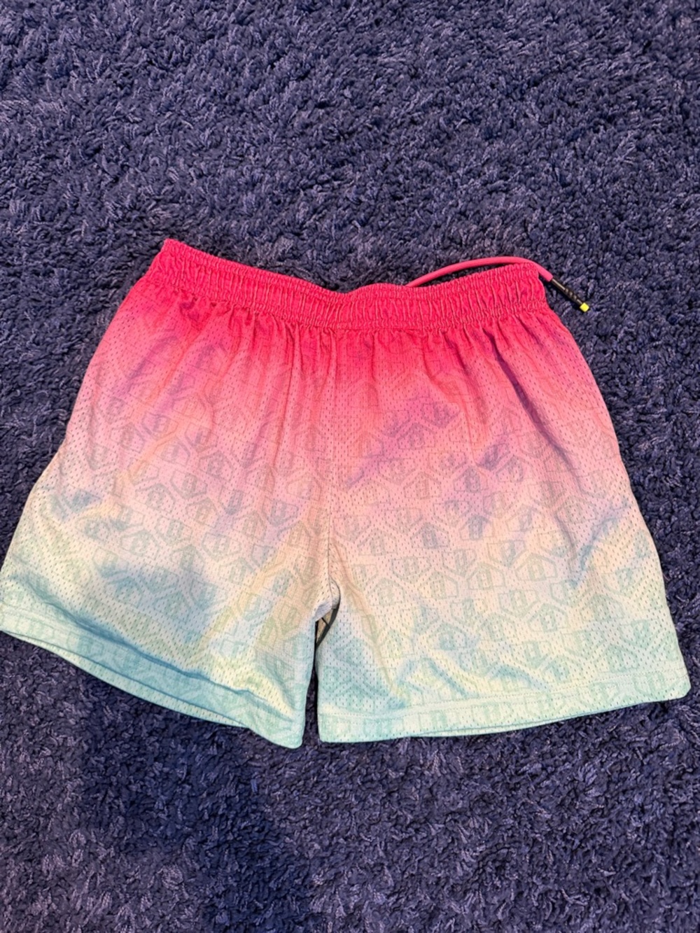 Baseball Lifestyle Gradient Ombre Athletic Shorts Boys - Picture 4 of 4